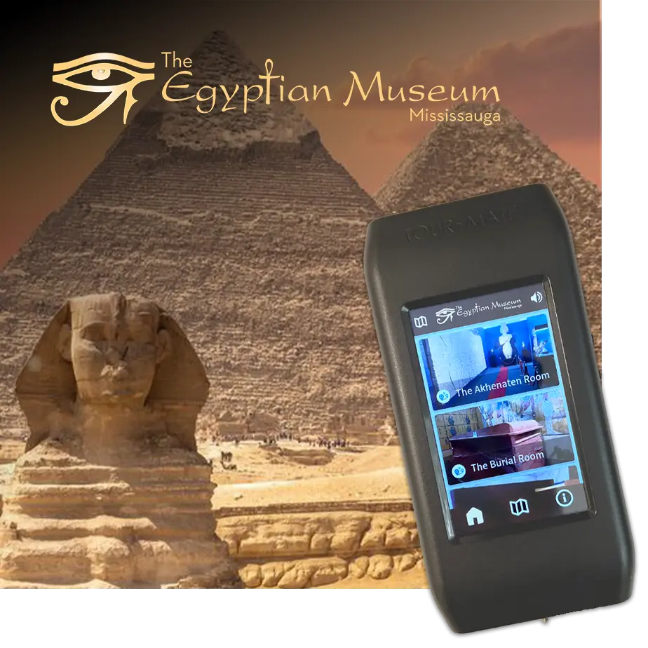 Audioguide från The Egyptian Museum Mississauga
